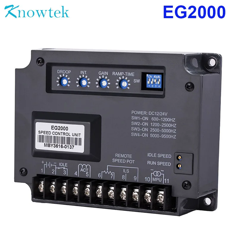 EG2000 регулятор скорости двигателя для дизельного генератора электронный |