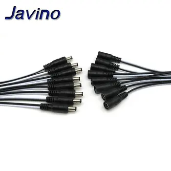 

5pcs 5.5x2.1 Plug DC male or Female Cable Wire Connector For 3528 5050 LED Strip Light