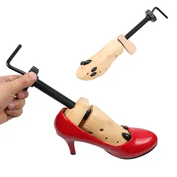 

Unisex 1pcs Shoe Stretcher Wooden Shoes Tree Shaper Rack,Wood Adjustable Flats Pumps Boots Expander Trees Size S/M/L