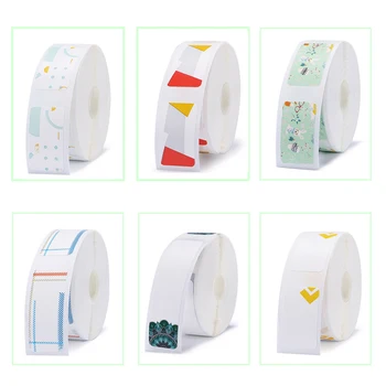 

D11 Label printer sticker colorful paper Waterproof Anti-Oil Tear-Resistant Price Label Scratch-Resistant Label Paper Roll