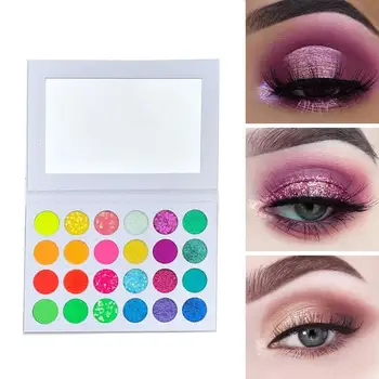 

24 Color Shimmer Glitter Eye Shadow Palette Minerals Powder Pro Matte Waterproof Lasting Eyeshadow Makeup Pigment Cosmetic