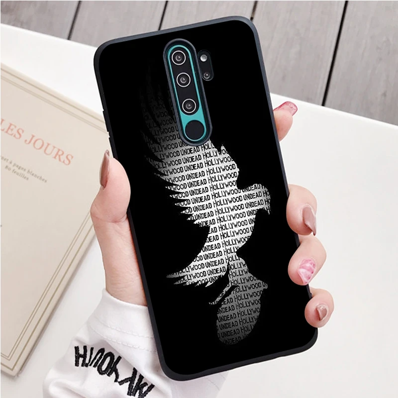 Hollywood Undead Silicone Ốp Lưng Điện Thoại Redmi Note 9 8 7 Pro S 8T 7A Bao case for xiaomi