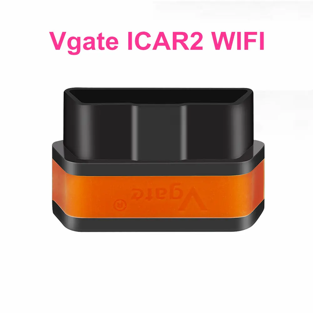 Горячее предложение! Распродажа! Vgate wifi iCar 2 OBDII iCar2 диагностический интерфейс для Android/PC/IOS код сканер для OBD2 протоколы - Цвет: ICAR2 WIFI Orange