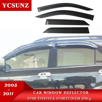 

ABS Windshield Accessories Car Window Deflectors Guards For Toyota Fortuner sw4 2005 2006 2007 2008 2009 2010 2011
