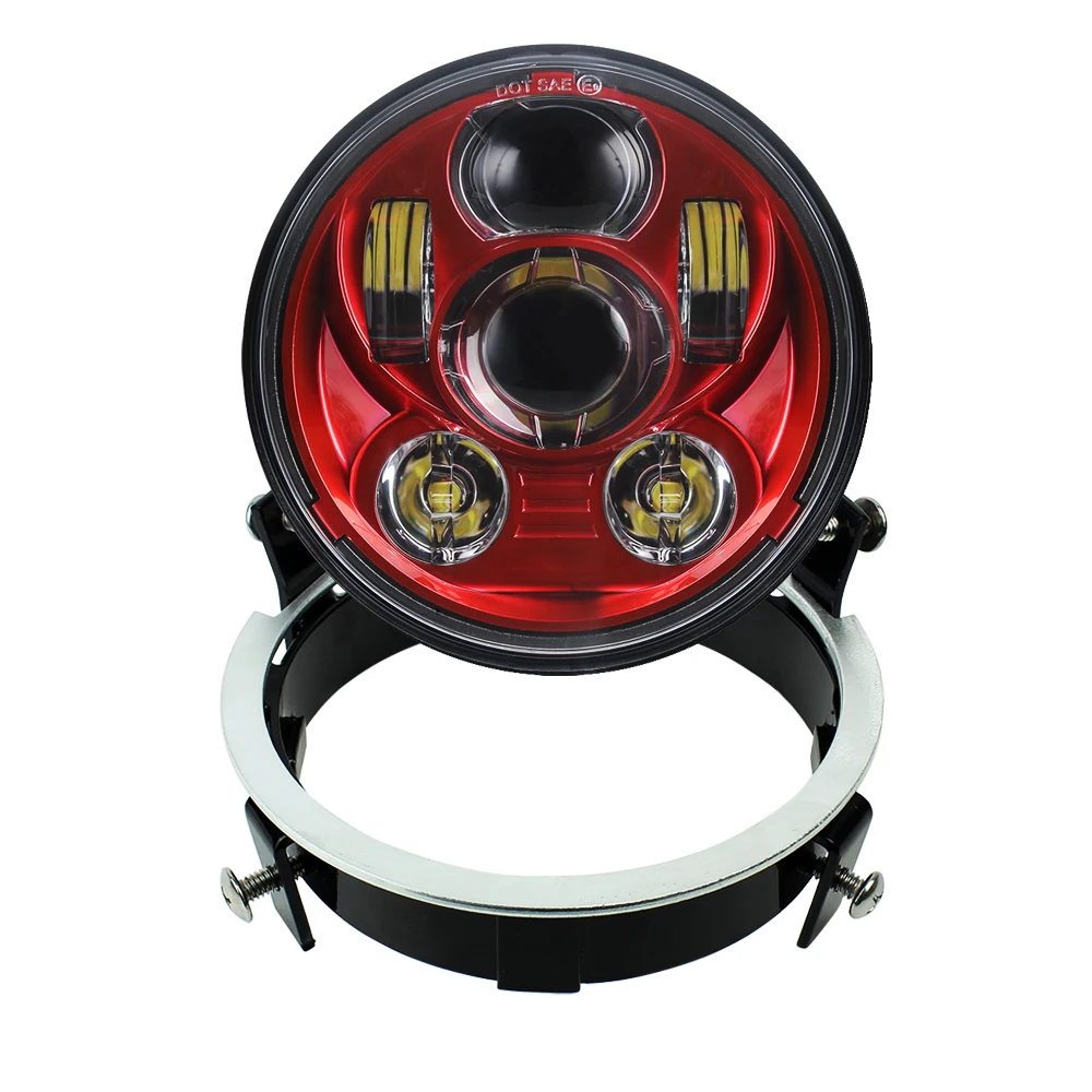 New Style 5.75 Inch Led Headlight 5 3/4" Led Drl 45w Motorcycle
