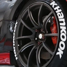 

Universal Car Sticker 5 Color Car Tire Tread 3D Letter Motorcycle Stickers A-Z 0-9 English Letter Styling DIY Decoration Sticker