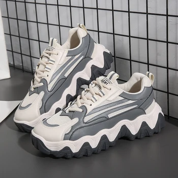 

Designer Men Casual Shoes New Sapato Masculino Lace-Up Shoes Male Breathable Sport Shoes Men Adult Fashion Sneakers Scarpe Uomo