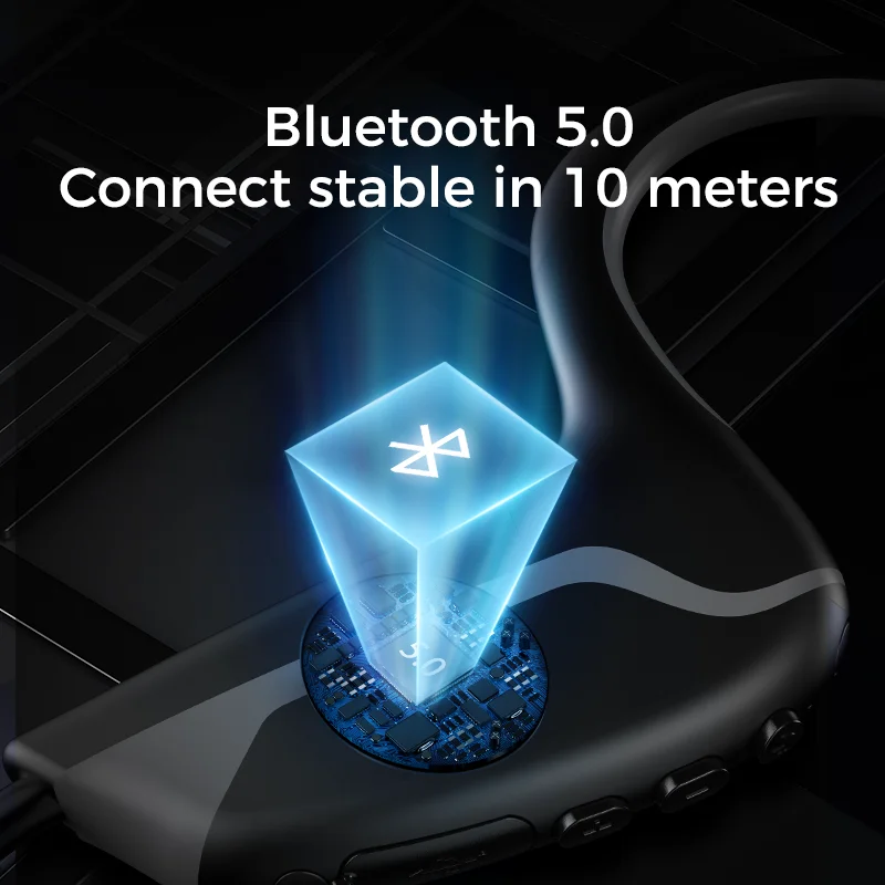 JOYROOM чистая вес 5,0 г Bluetooth костной проводимости беспроводные наушники спортивные водонепроницаемые наушники для смартфонов