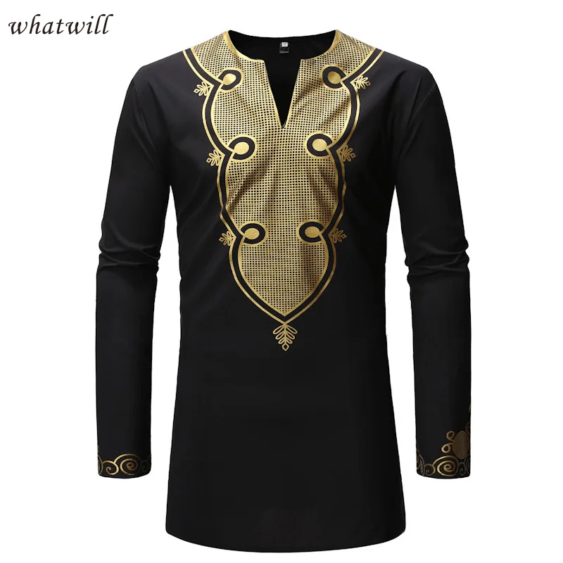 Одежда мира африканские платья футболки с 3d принтом Дашики халат африканская