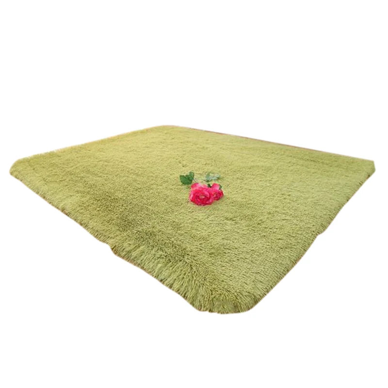 40x40cm Новые Мягкие Коврики для гостиной, лохматый ковер для гостиной, европейские домашние плюшевые Коврики для пола, пушистые коврики для детской комнаты, коврик из искусственного меха - Цвет: 40x40cm