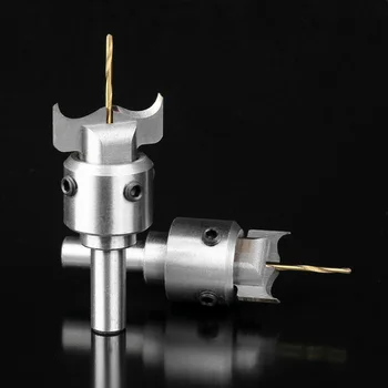 

22mm Buckle Beads Ball Blade+Handle+Wrench Set+Drill Core Woodworking Tools Buckle Beads Donut Cutter Ball Drill