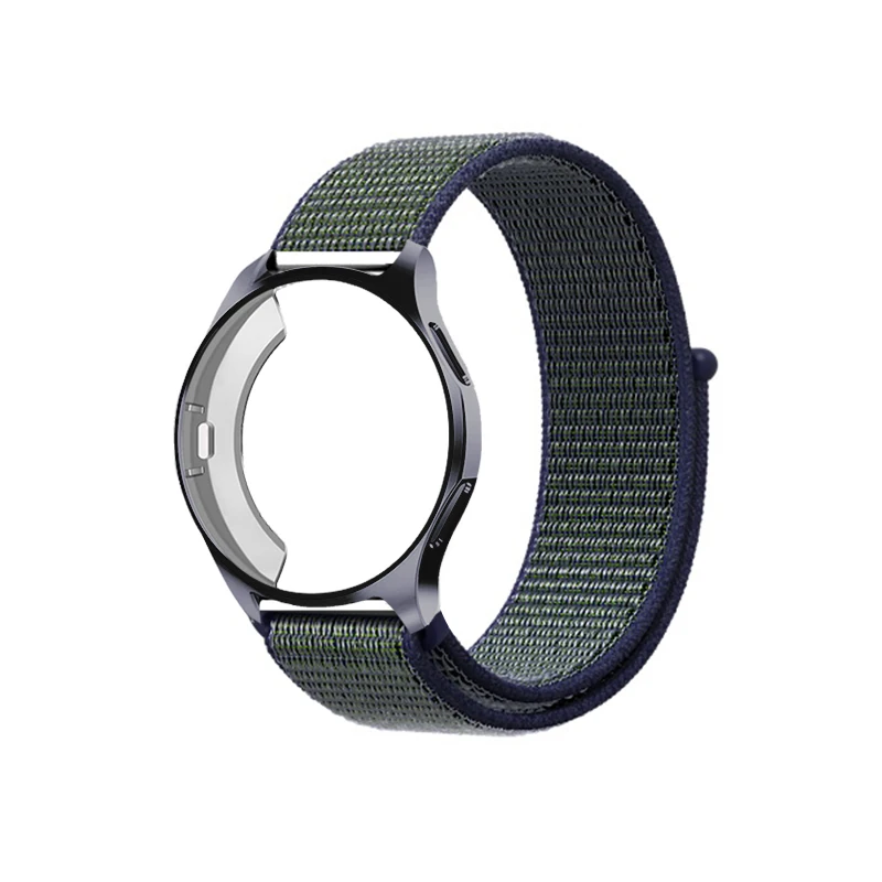 Ремешок+ чехол для samsung gear S3 Frontier Galaxy watch 46 мм 42 мм ремешок 20 мм 22 мм ремешок для часов нейлоновый браслет аксессуары для часов - Цвет ремешка: A18