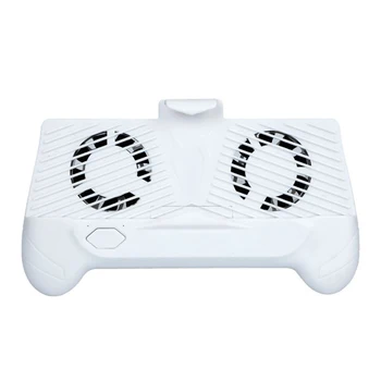 

ZY-01Mobile Phone Water Cooling Radiator Button Charging Treasure Mobile Phone Desktop Bracket Game Controller White
