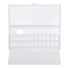 24 Сетки Складной увлажняющий акварельный Палитра для художника акварельные масляные краски ing палитра лоток коробка товары для рукоделия