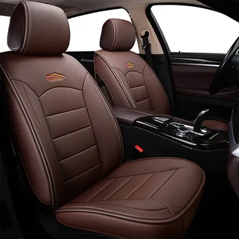 

Luxury Quality Universal Leather Car Seat Covers for Ford Taurus Fusion Fiesta Focus Kuga Edge Escape Protector Accessories