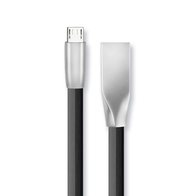 Кабель Micro USB2.0 кабель USB быстрое стабильное Зарядное устройство USB кабель для huawei Xiaomi LG Android зарядный кабель C202 - Цвет: black 1m