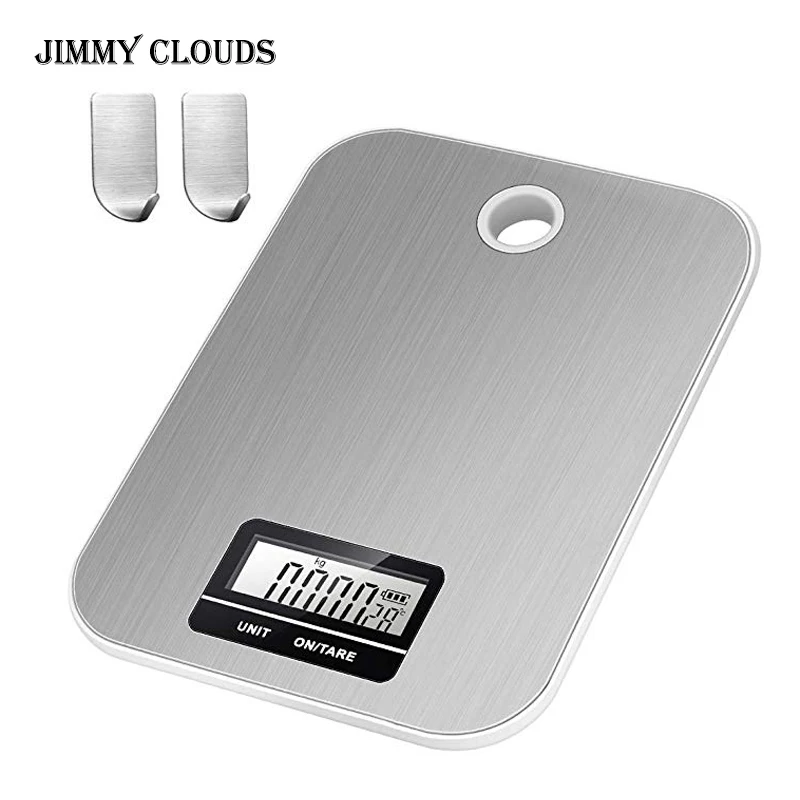 

New Digital Food Scale Digital Multifunction Kitchen Scale Stainless Steel Platform Weight Scale Ounce Pound Gram Cooking Scales