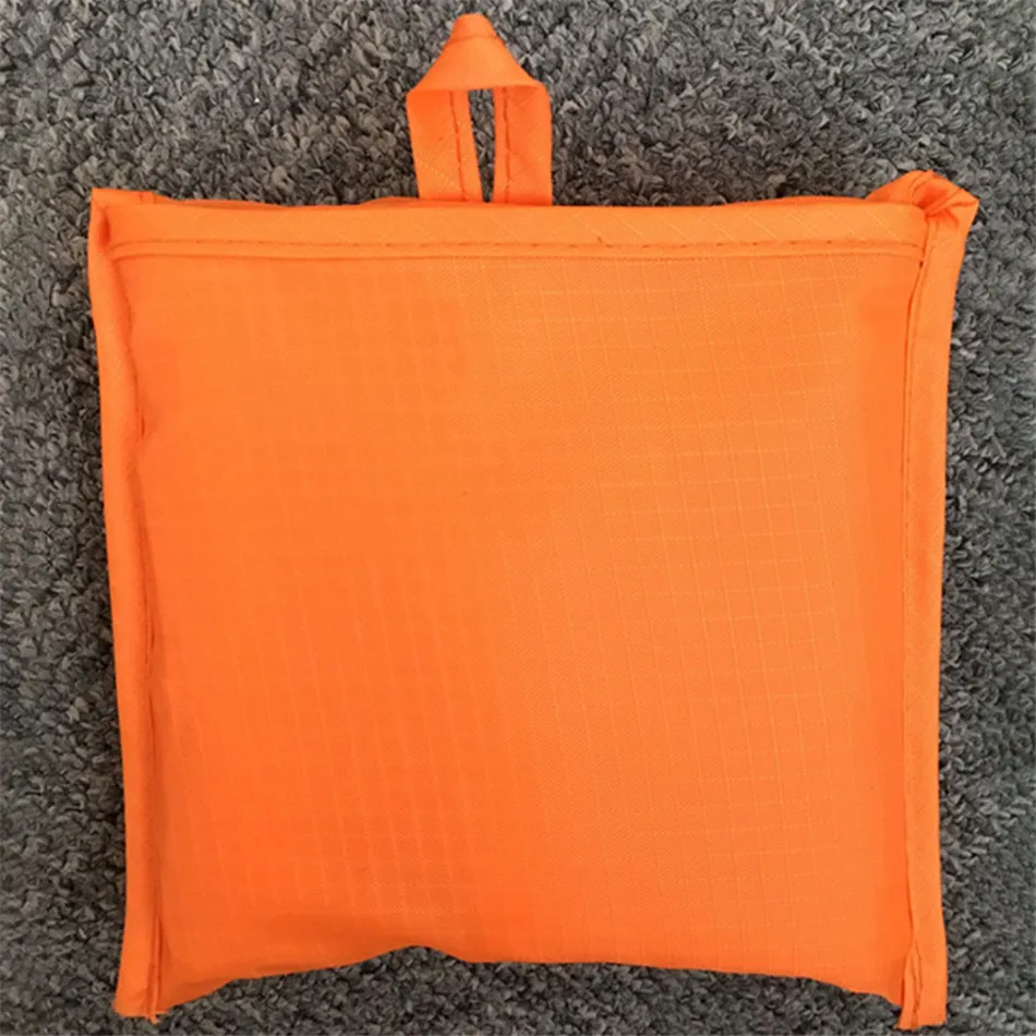 Складная Компактная сумка для покупок многоразовая Зеленая Сумка водонепроницаемая сумка для хранения Оксфорд ткань сумка - Цвет: 7