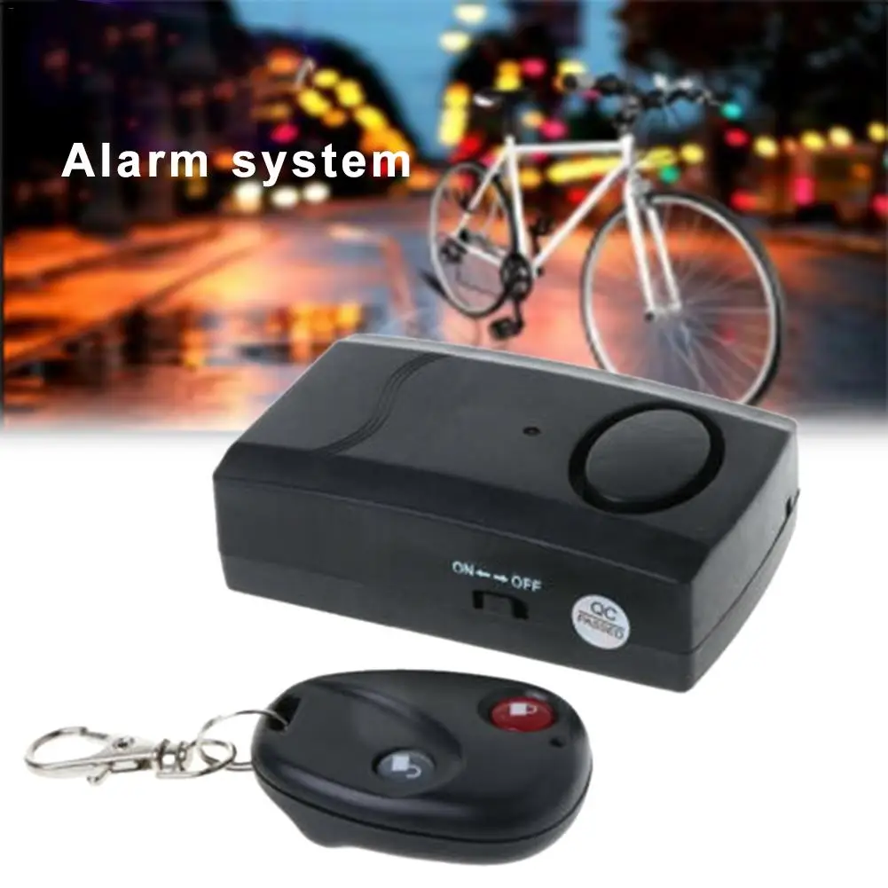 

Wireless Vibration Alarm Door Window Car Bike Anti-thief Device Car Moto Bicycle Anti-theft Alarm Remote Control Alarm Sensor