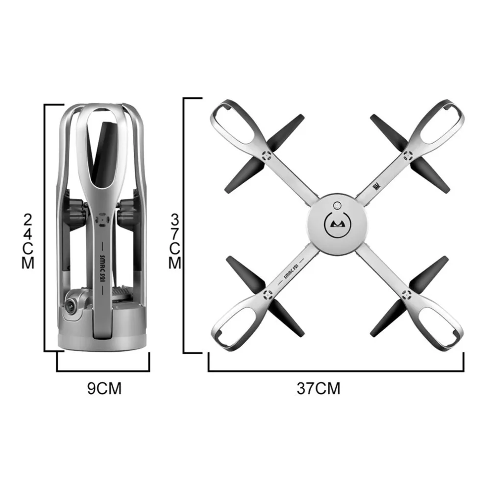 SMRC S21 5G Intelligent GPS Positioning Return Flight Foldable rc Drone Toys With HD 1080P aerial Photography Camera Quadcopter