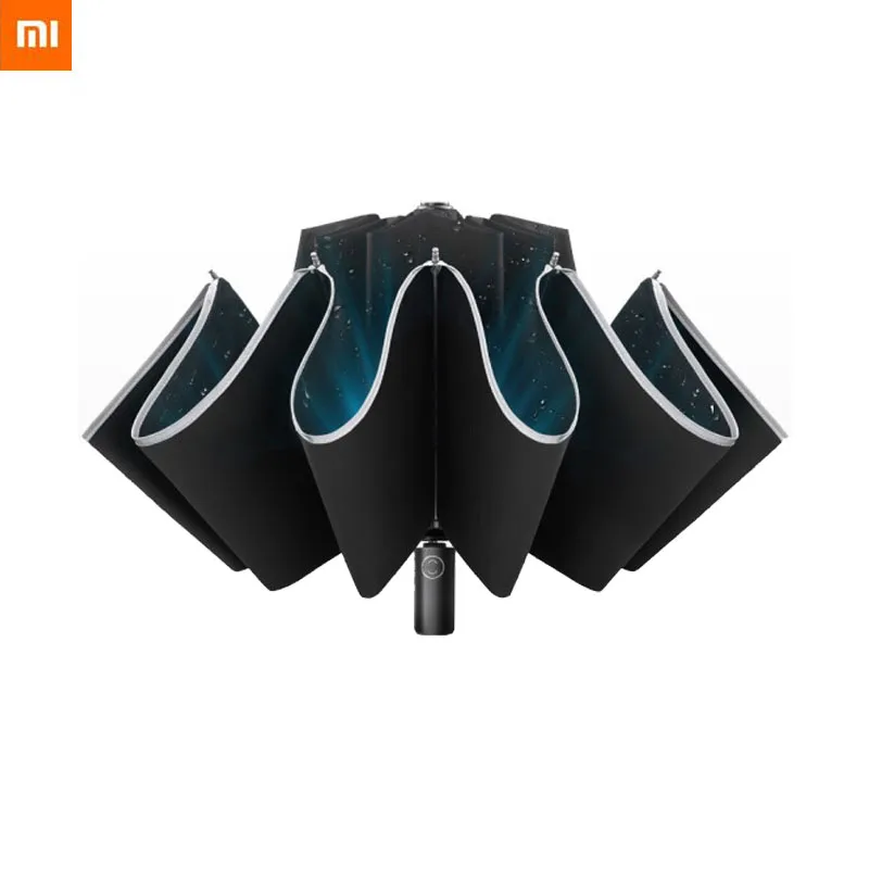 Автоматический складной зонт Xiaomi светодиодный прожектор с защитой от солнца