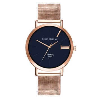 

Relogio Feminino Quartz Ladies Watches Women Simple Watches Top Luxury Wristwatches Rose Mesh Strap Female Clock Fashion Dress