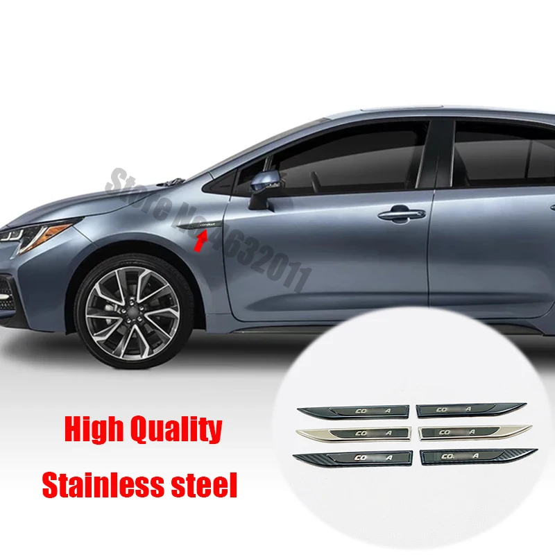 卡罗拉侧标 黑标