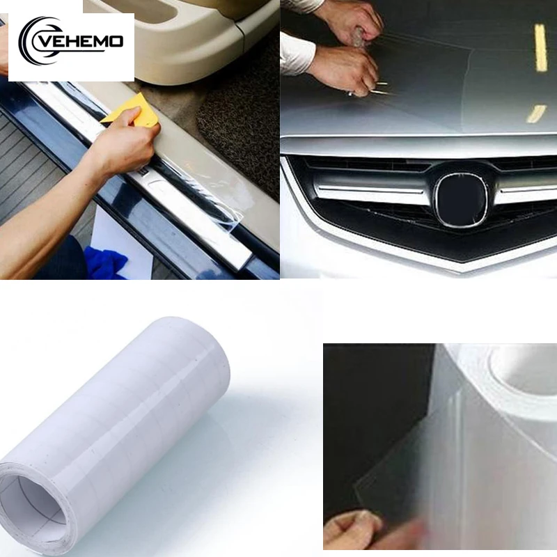 50 Metres of Transparent,Clear-Car Protective Film Vinyl Sticker-Paint Protector