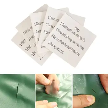 

5Pcs Tent Inflatable Swimming Ring TPU Transparent Waterproof Leak Repair Patch