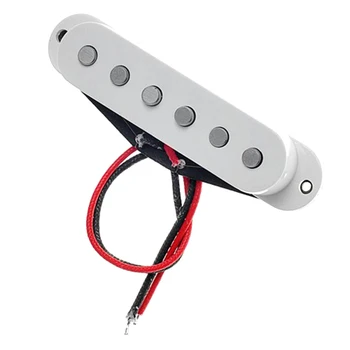 

1 Piece Single Coil Pickup White for ST Electric Guitar Parts