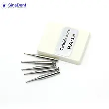 Dental RA Carbide Burs Low Speed Round Burs Drills Tungsten Steel Latch Type Shank Contra-Angle Dentistry