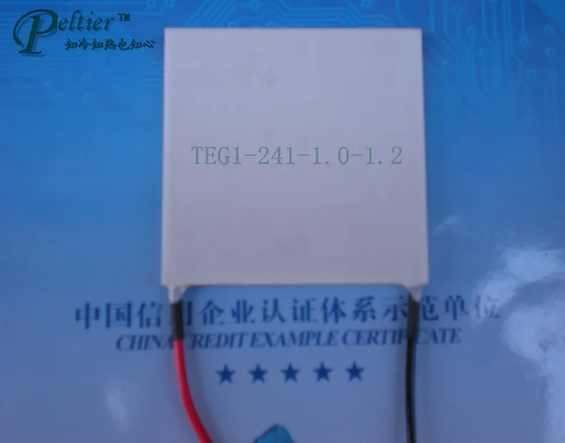 

High Temperature Resistant 200 Degree Industrial Temperature Difference Power Generation TEG1-241-1.0-1.2 Output 6V