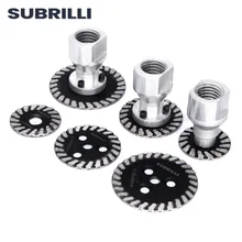 SUBRILLI – mini scie à diamant avec FIange amovible M14 5/8 – 11, disque de coupe pour la gravure du granit et du grès
