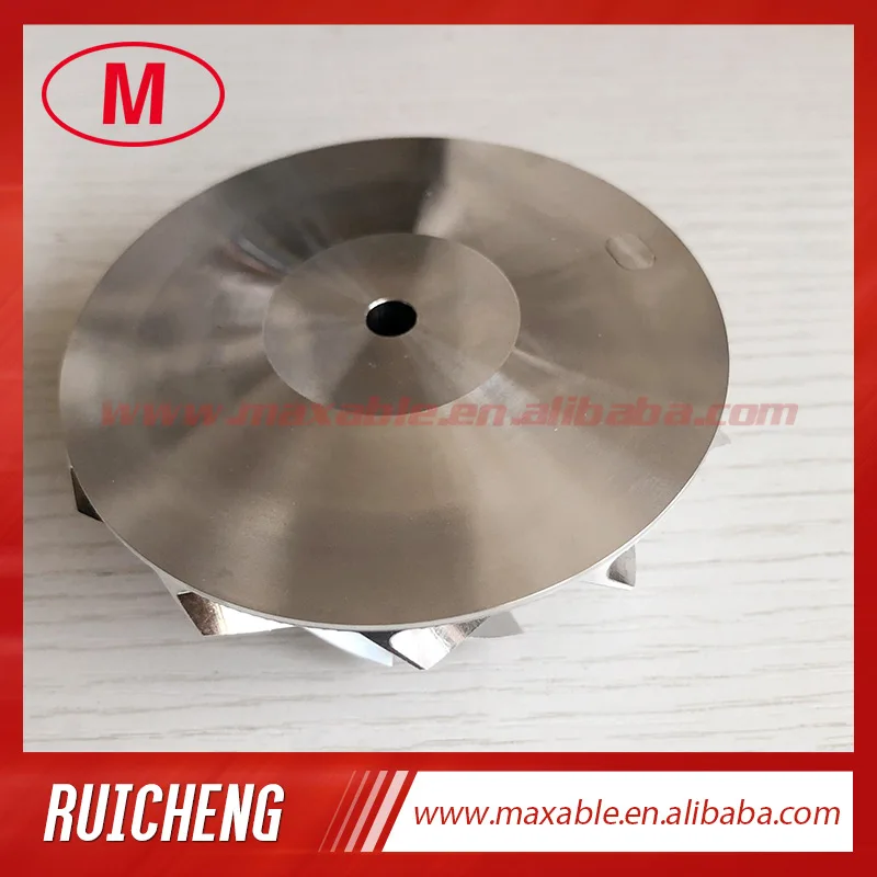 GTX3582 9833-2 62.45/82.36mm 11+0 blades turbocharger milling/aluminum 2618/billet compressor wheel