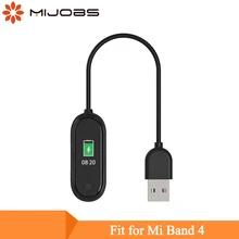 Mi jobs USB зарядное устройство s для Xiaomi mi Band 4 зарядное устройство смарт-браслет кабель для зарядки браслета для Xiaomi mi Band 4 зарядное устройство
