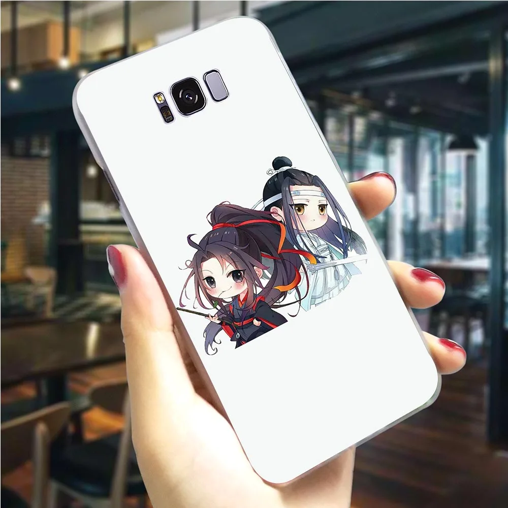 Mo дао ЗУ Shi чехол для телефона для samsung M10 чехол Note 8, 9, 10, M20 M30 S6 S7 край S8 S9 S10 плюс S10se чехол детской кожи - Цвет: K3034606