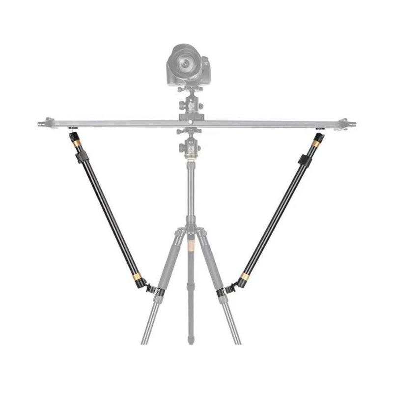 Qzsd Camera Video Slider Rail Support Rod For Slider Dolly Rail Track