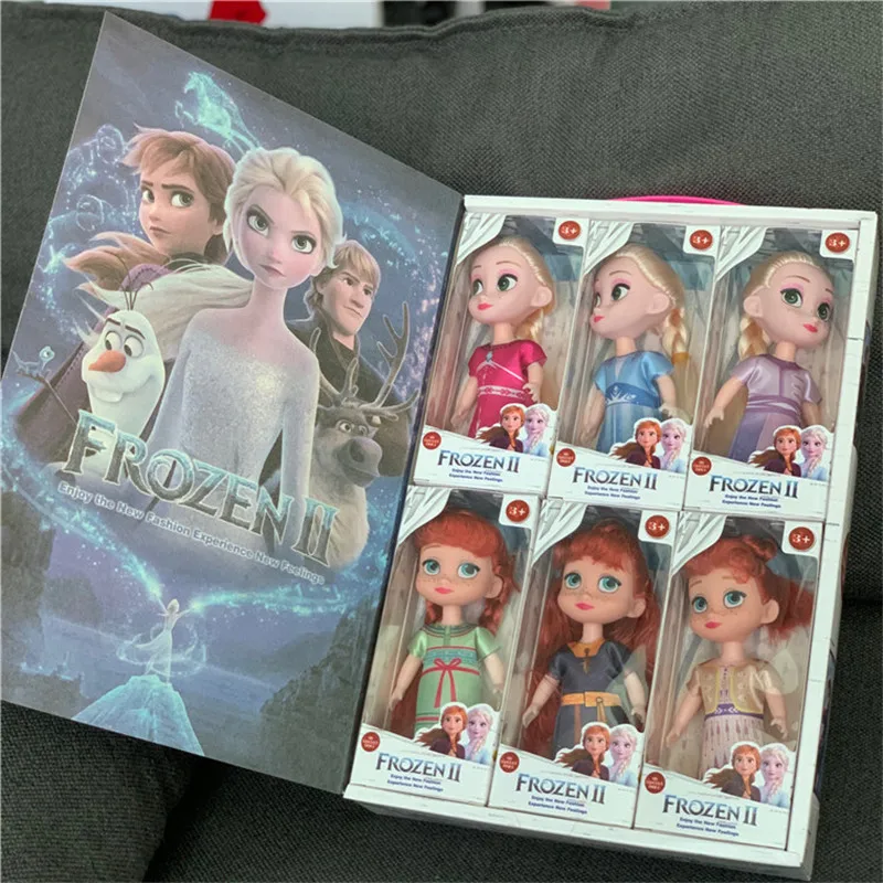 Кукла Холодное сердце Disney сказочная принцесса 6 шт./компл. Белоснежка маленькая