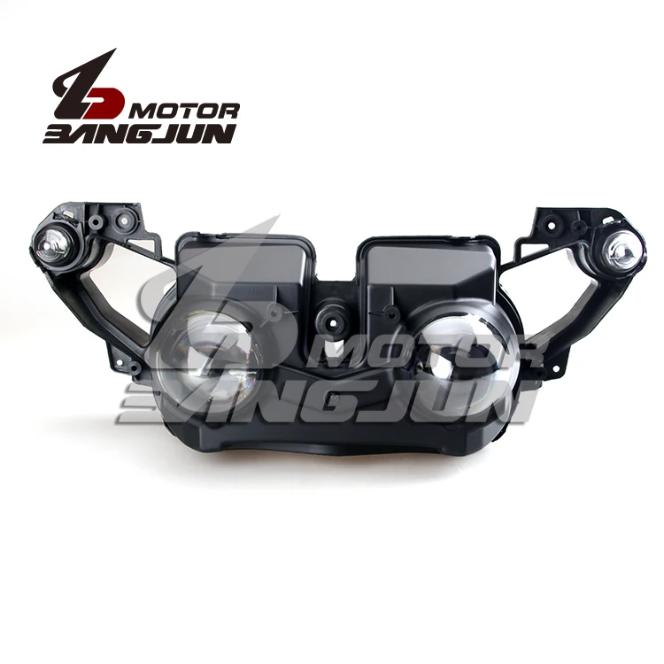 Мотоциклетные черные фары лампы в сборе для Yamaha YZF1000 R1 2009-2010-2011