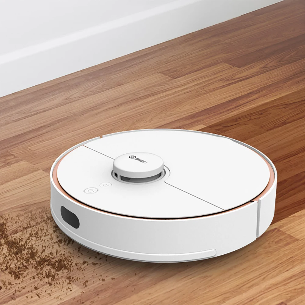 360 S7 Robot Vacuum Cleaner 2000Pa Large Suction Ultra-Quiet Home Aspirator Dust Collector International Version Floor Mopping