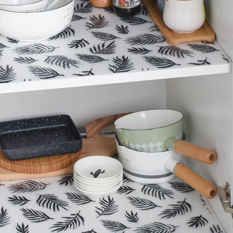 

Oil-proof EVA Kitchen Gadgets Cabinet Mat Moisture-proof Pad Dining Bar Tools Waterproof Table Drawer Paper No Slid