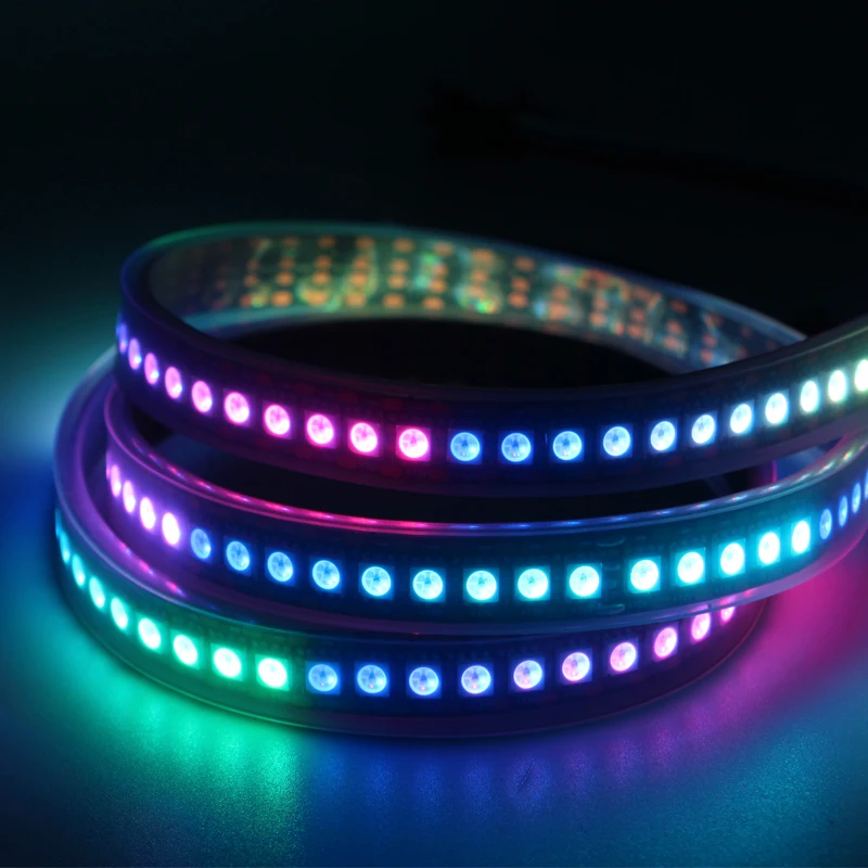 

dc12v ws2815 5v ws2813 5050 RGB LED strip LED Pixels Strip Light Individually Addressable LED Single point single control light