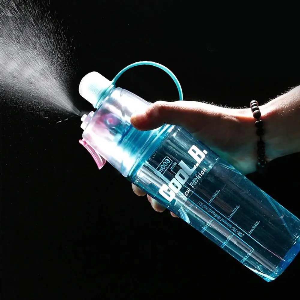 

Drinking and Misting Sports Water Bottle Drinking and Spraying Misting Bottle Sports Working Out Cycling Fitness Camping Water
