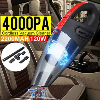 

AUDEW 120W 4000pa Handheld Home Vacuum Cleaner HEPA Filter Mini Portable Rechargeable Cordless Wet Dry Use 2200mAh