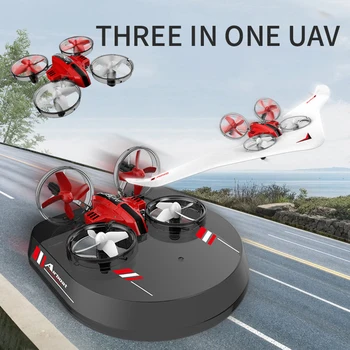 

Land and air dual-use three-in-one quadcopter child remote control aircraft drone student small toy gift
