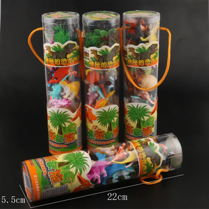 

Mini Dinosaur Toy Anime Figure Children Simulation Bucket Little Dinosaurs Set Dinosaurs Movie Figurines Set Science Hobby Kids