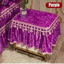 Стеганый Бархатный Чехол для прикроватной тумбочки все включено Европейское кружево 50x60 см пылезащитный чехол многофункциональное полотенце пылезащитный чехол скатерть