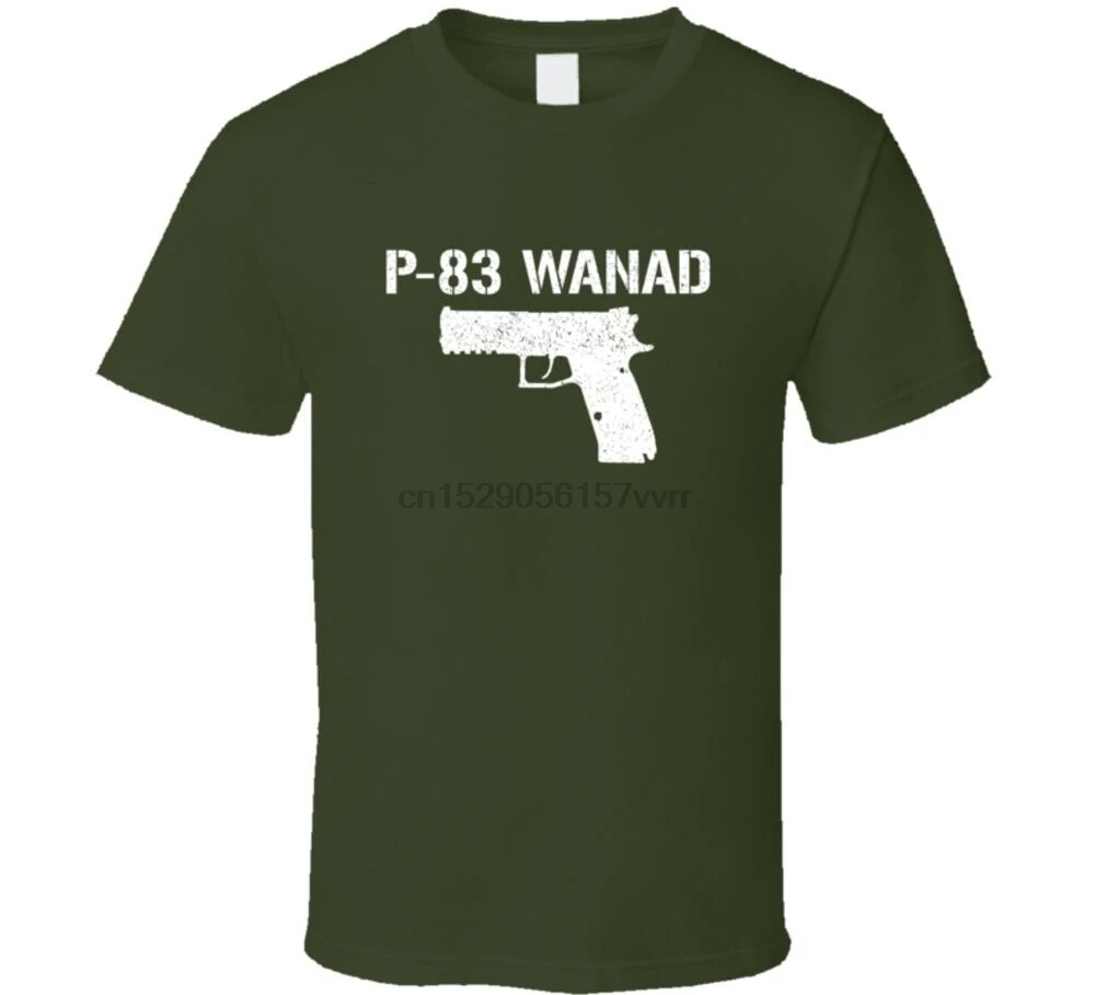 Р83 Wanad пистолет Военная проблемная футболка | Мужская одежда
