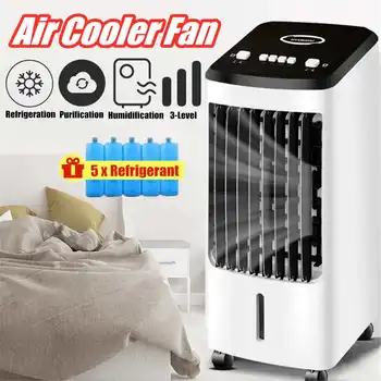 

70W Portable Air Conditioner Conditioning Fan Humidifier Cooler Cooling 220V Air Conditioner Timed Cooling Fan Humidifier+Gift