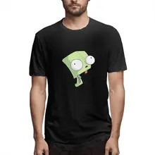 Invader Zim Gir Casual O-Neck Men's Short Sleeve T-shirt 100% Cotton Tee Shirt Printed men clothes 2019 Invader Zim Gir Casual O-Neck Men's Short Sleeve T-shirt 100% Cotton Tee Shirt Printed men clothes 2019